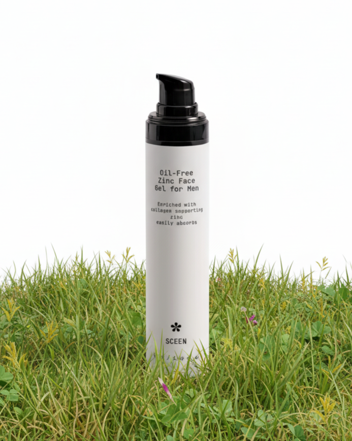 Oil-Free Zinc Face Gel for Men
